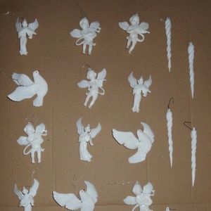 Vintage Rare 21 Pieces Christmas Tree Holiday Decoration